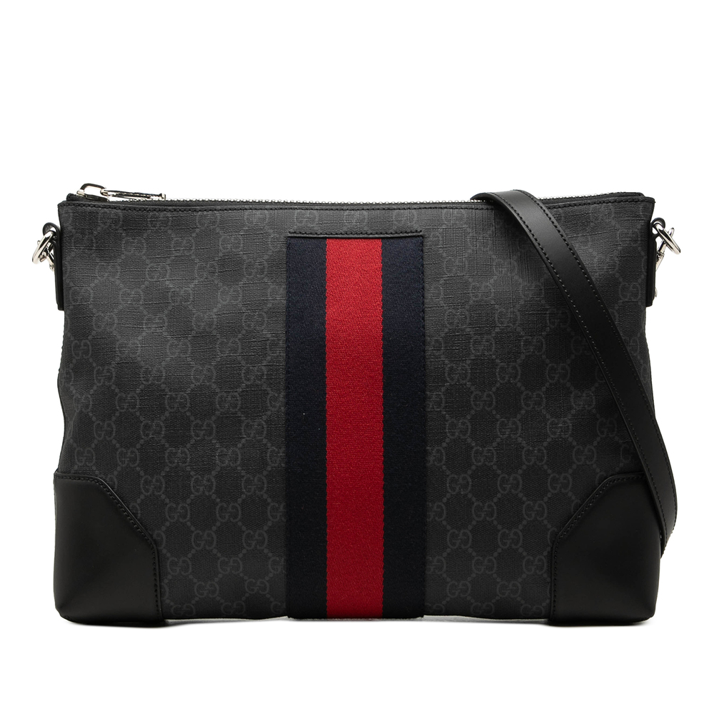 Pre-Loved Gucci GG Supreme Web Crossbody